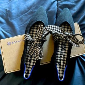 BN Rothy’s Mary Jane Ink Gingham size 8.5  *RETIRED*